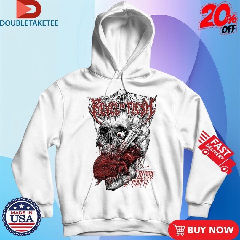 Revel In Flesh Blood Oath Heart Shirts