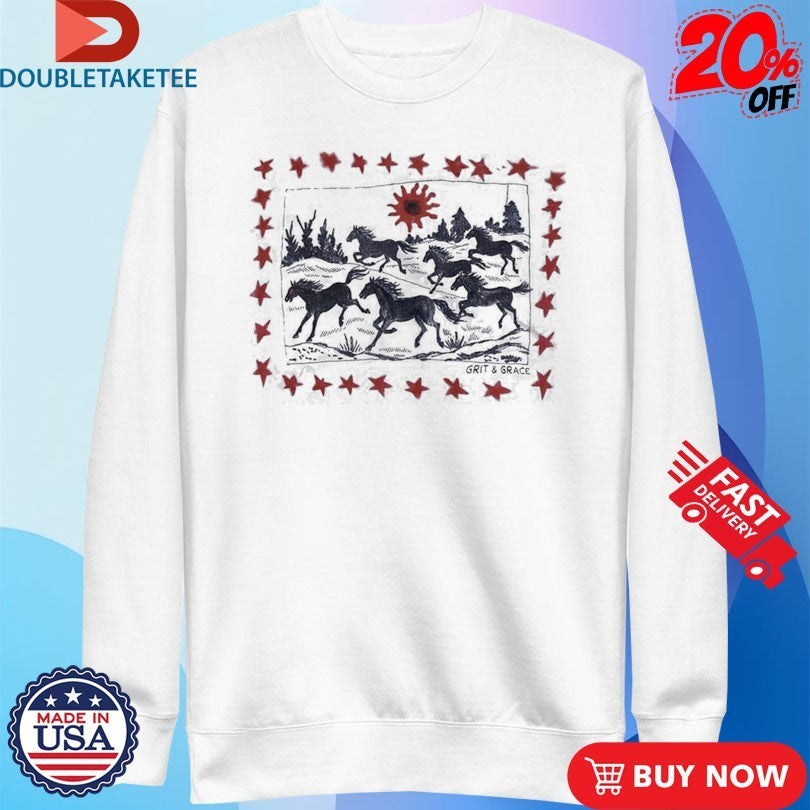 Rich Amiri Grit & Grace Horses Shirts