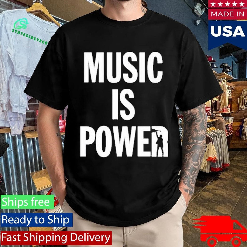 Richard Ashcroft Music Is Power Shirt