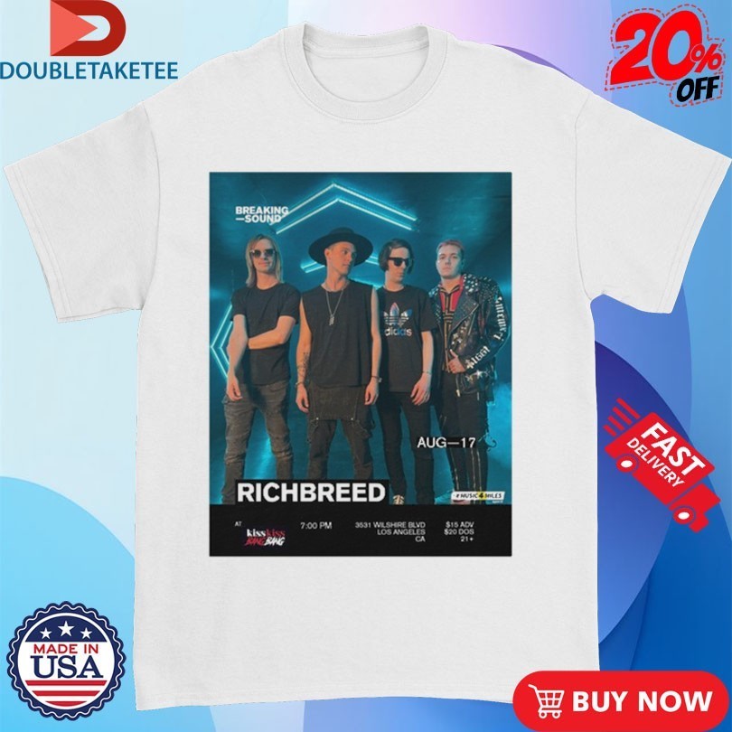 Richbreed x Breaking Sound Shirts