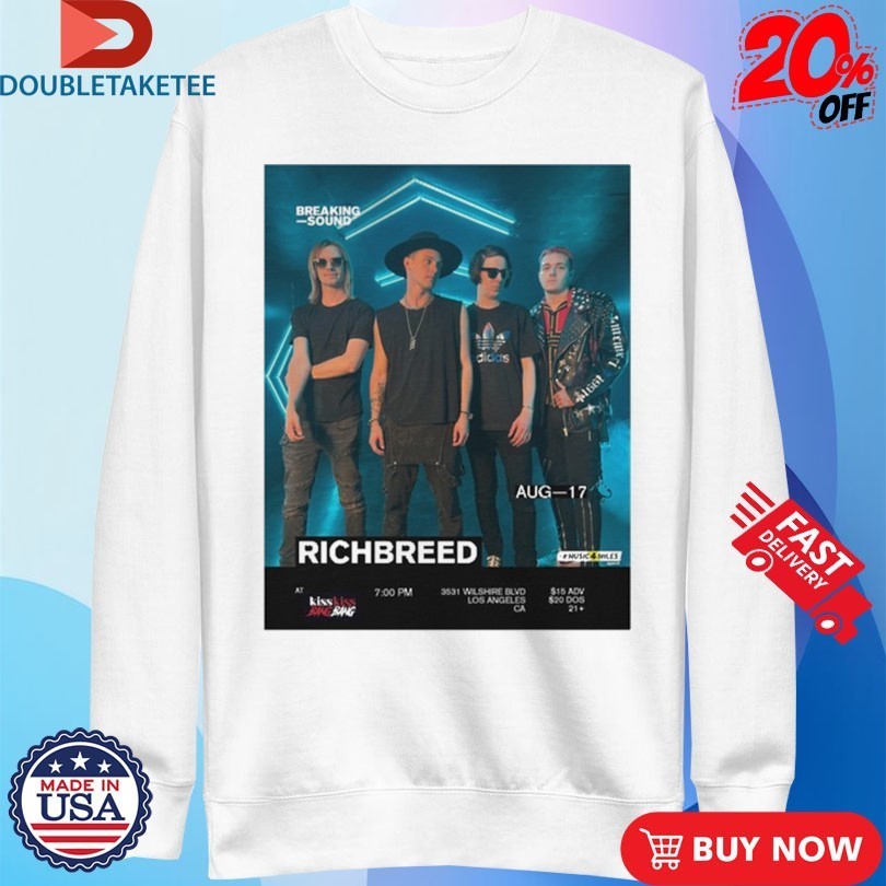 Richbreed x Breaking Sound Shirts