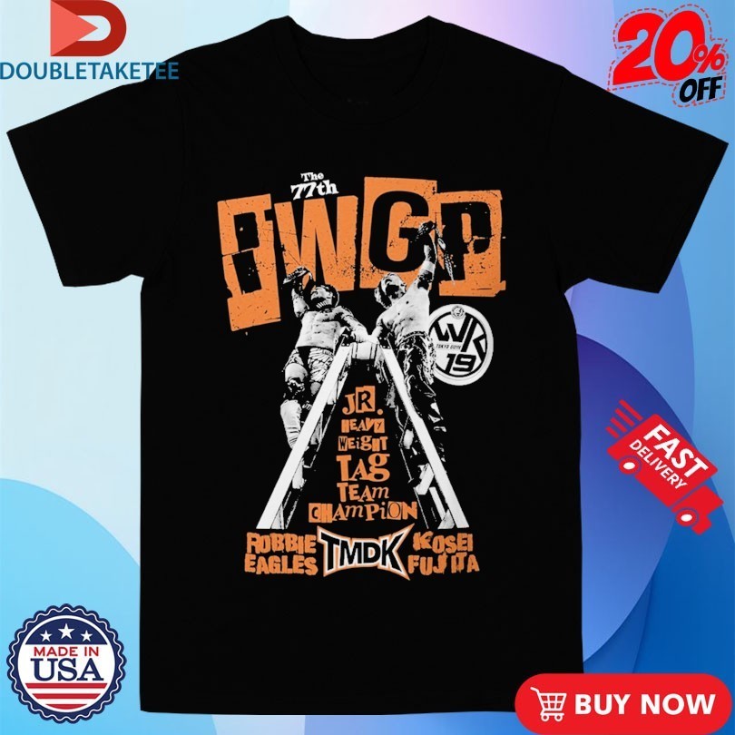 Robbie & Fujita The 77th Champions Shirts