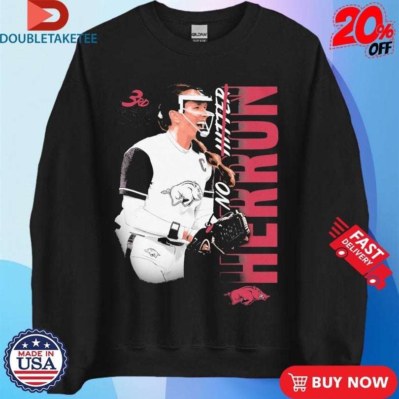 Robyn Herron 3rd No Hitter Arkansas Razorbacks Shirts