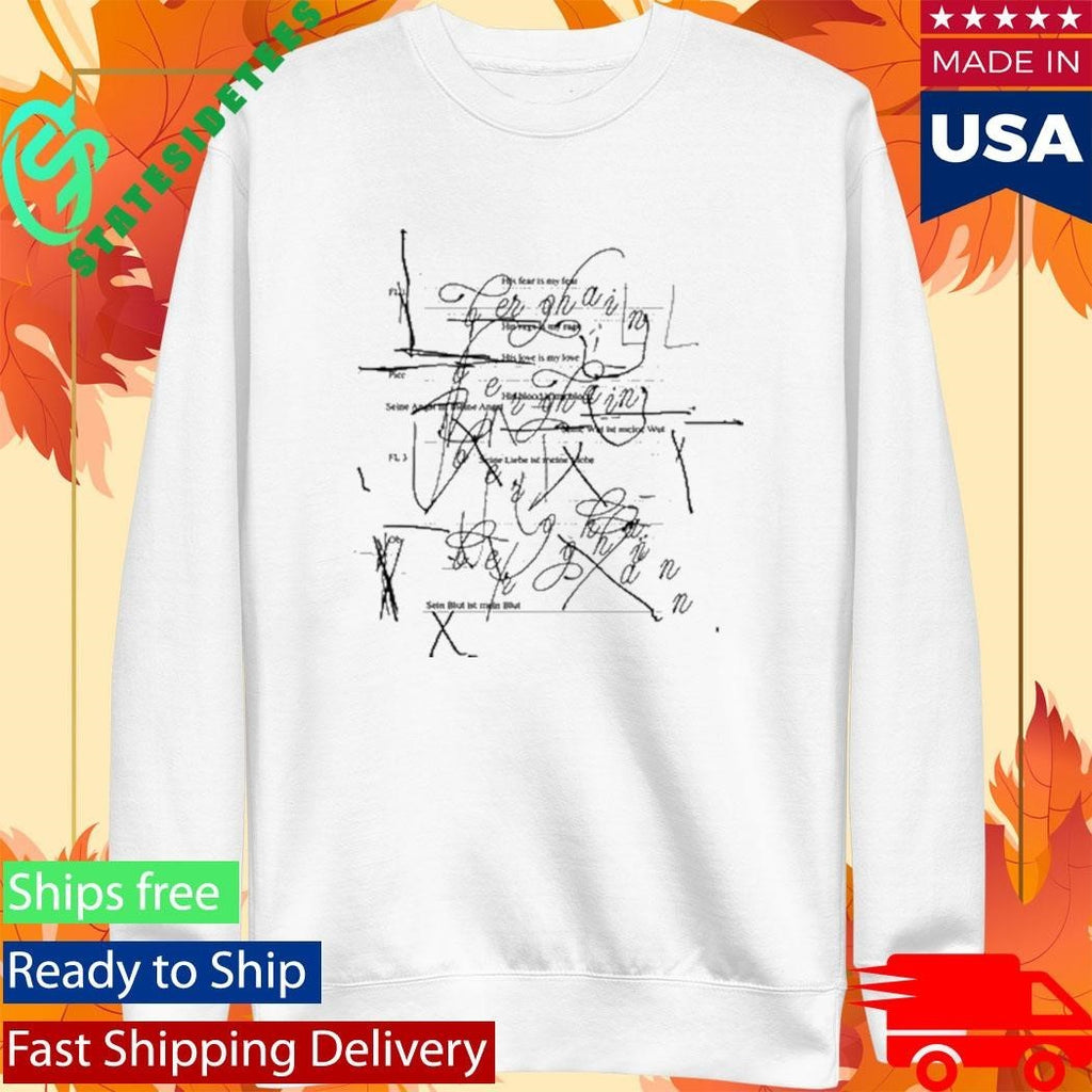 Rosalia Yellow Music Notes Shirt