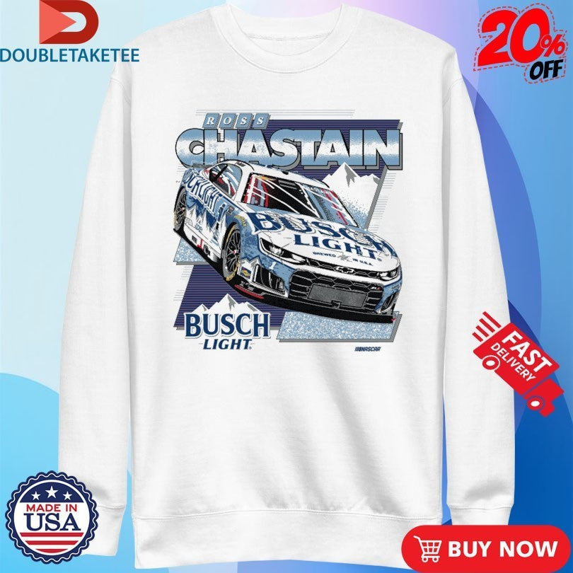 Ross Chastain #1 2026 Busch Light Nascar T-Shirtss
