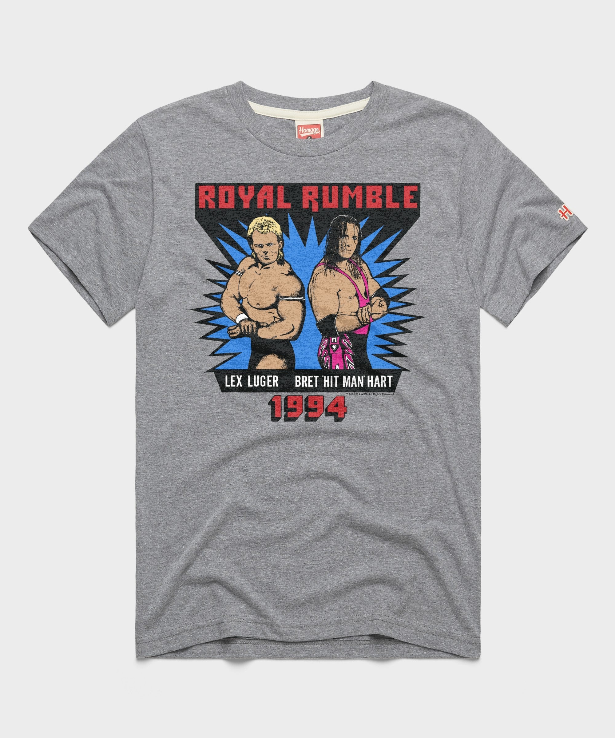 Royal Rumble 1994 Luger And Hart