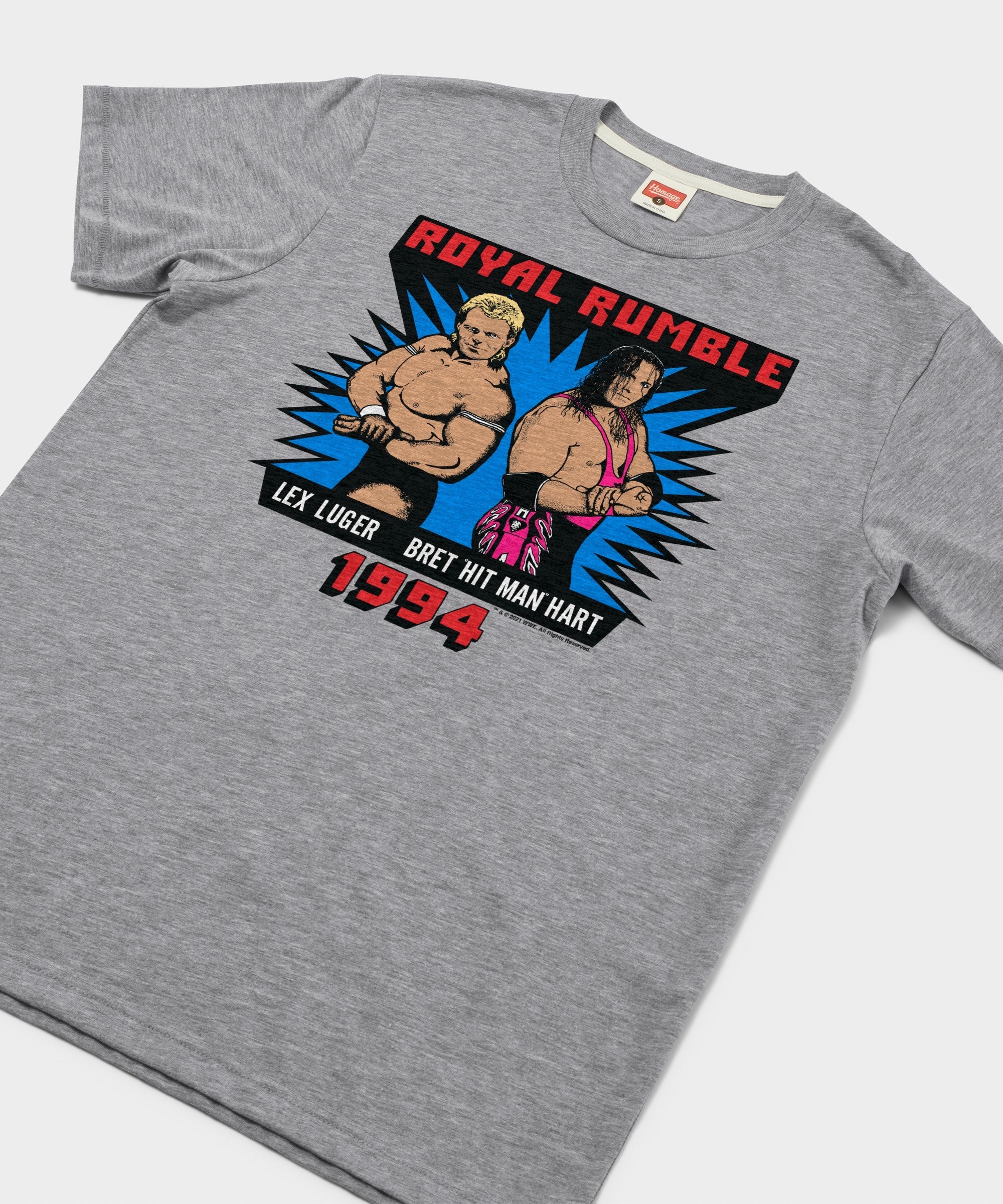 Royal Rumble 1994 Luger And Hart