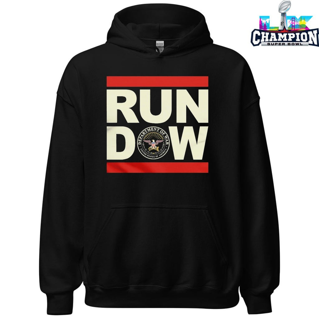 Run Dow Department Of War United States Of America T-shirts