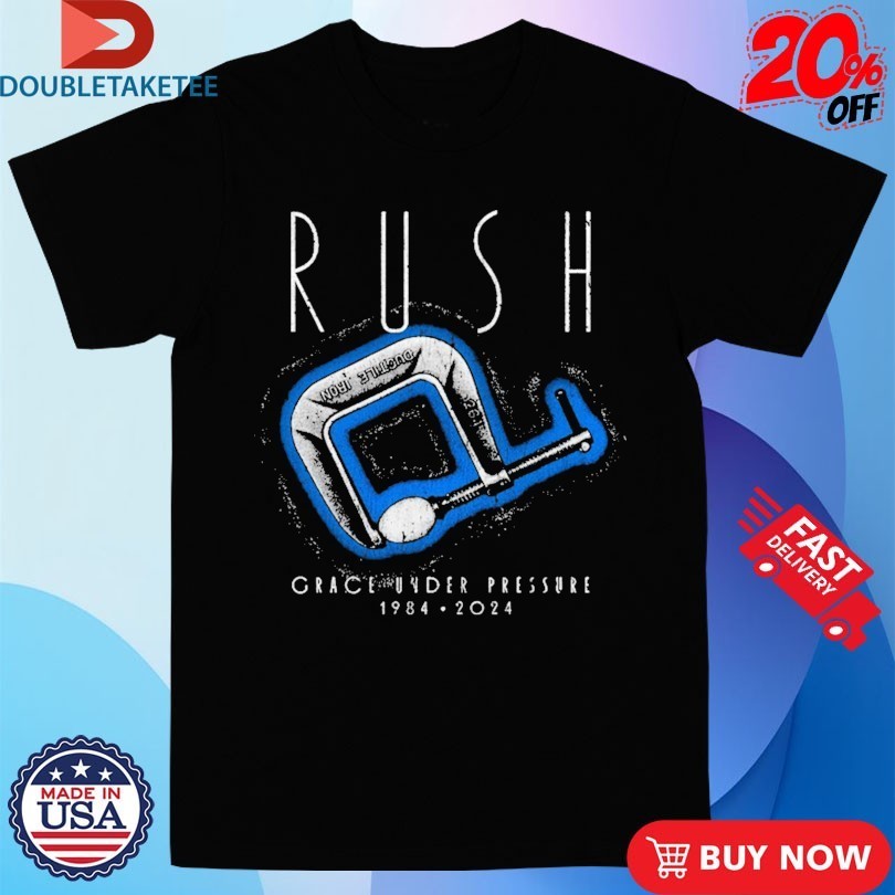 Rush Grace Under Pressure 1984 2024 Vice Shirts