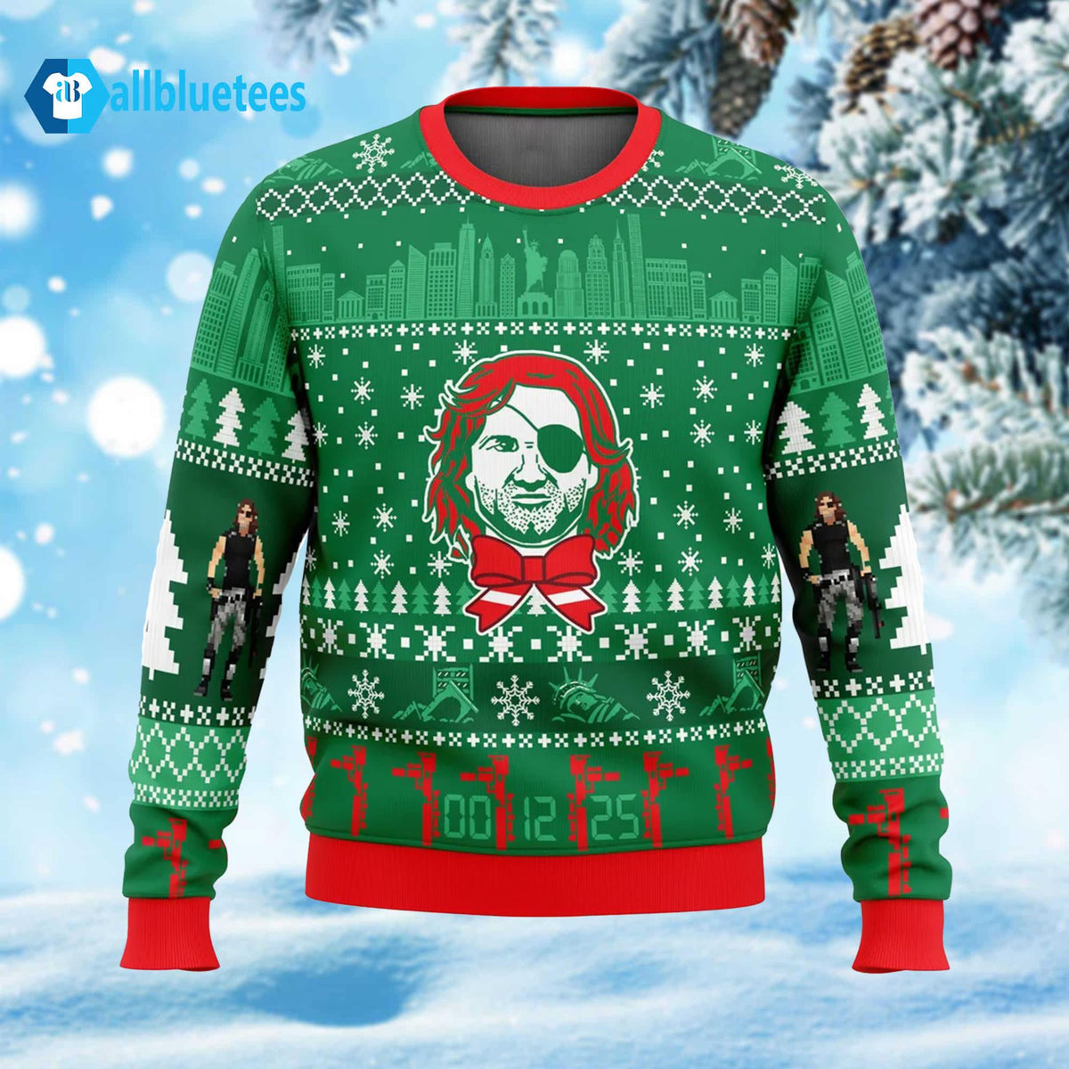 Russell For The Holidays Escape In New York Ugly Christmas Sweater