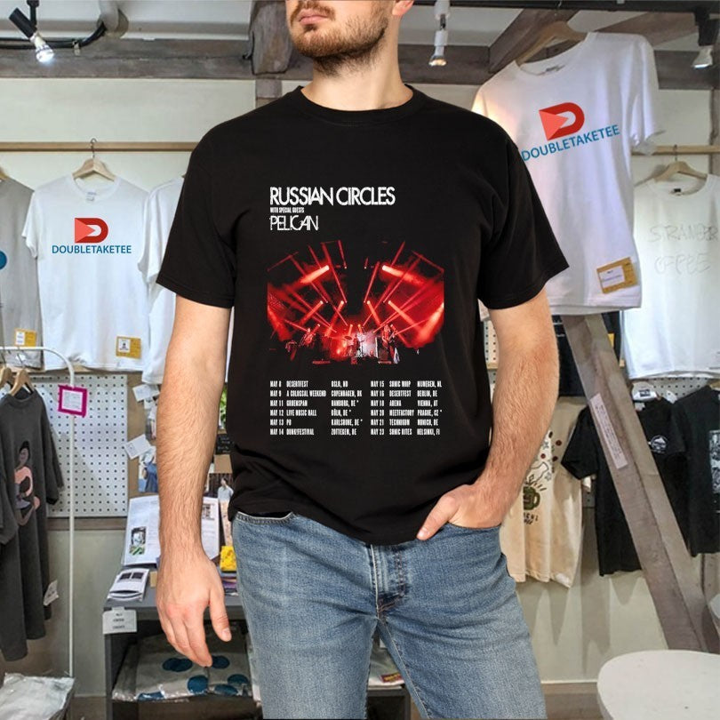 Russian Circles And Pelican May Tour 2026 Shirtss