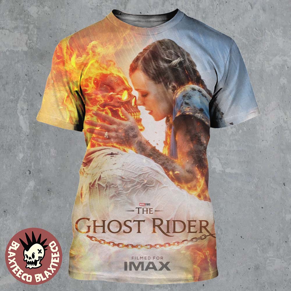 Ryan Gosling Ghost Rider X The Notebook All Over Print Shirt