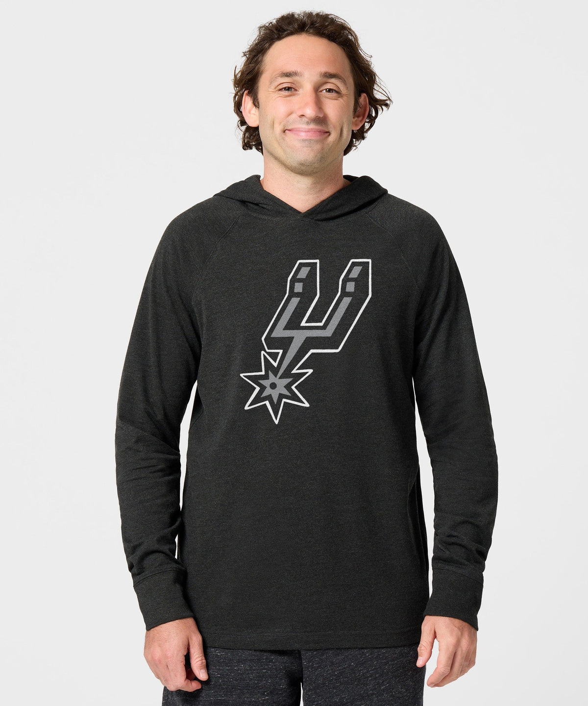 San Antonio Spurs Logo Lightweight Hoodie