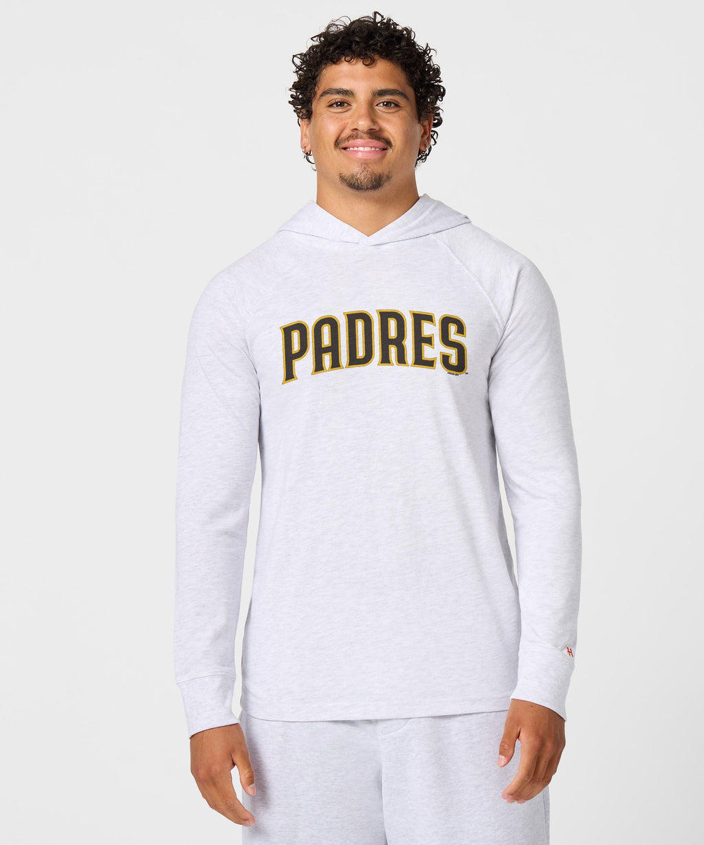 San Diego Padres Jersey Logo '20 Lightweight Hoodie