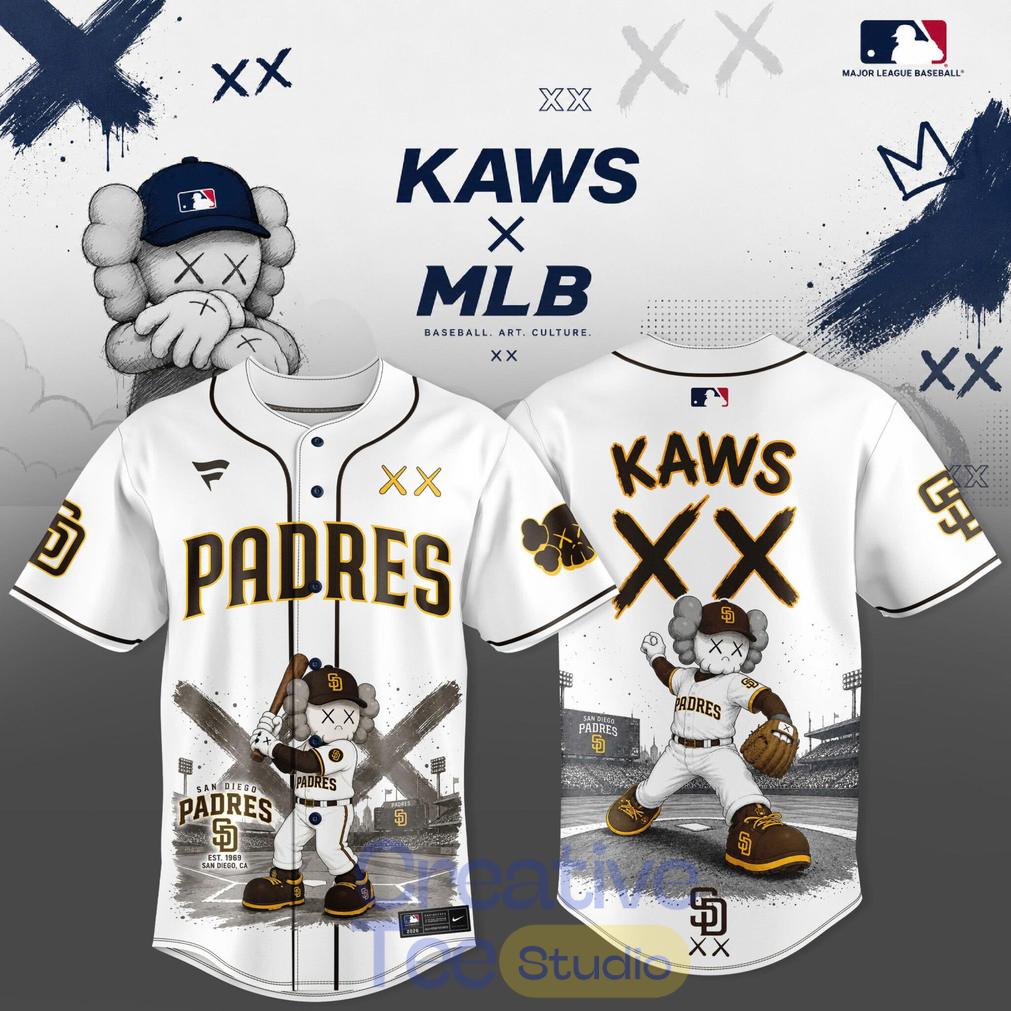 San Diego Padres x KAWS Special Jersey