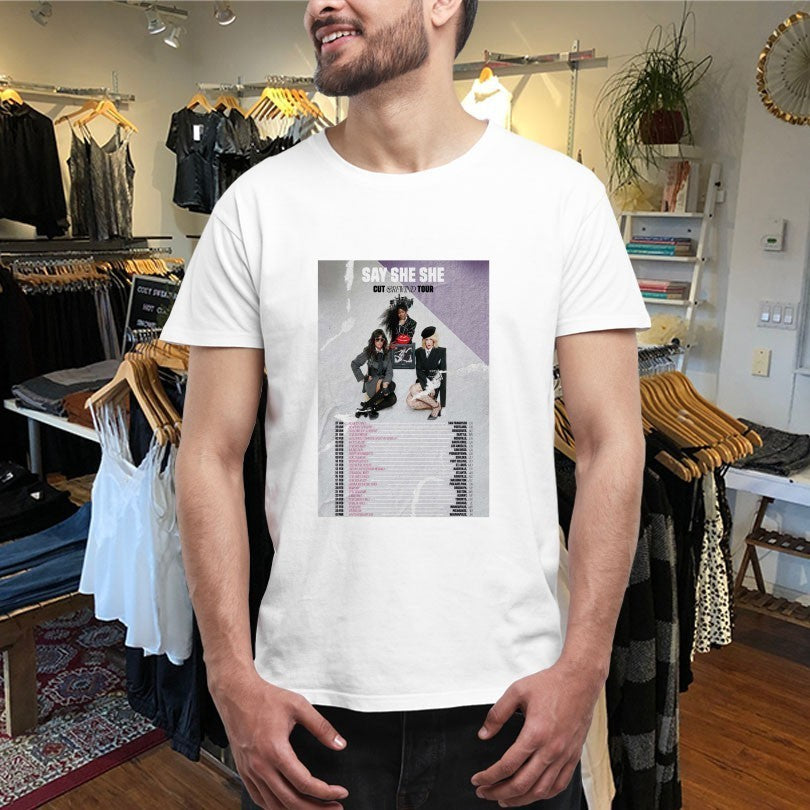 Say She She Cut & Rewind US Tour 2026 Dates Shirts