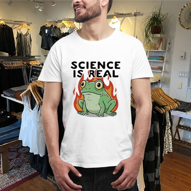 Science Is Real Frog Shirts