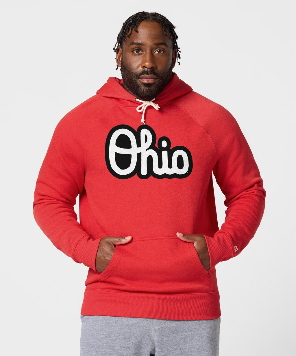 Script Ohio Outline Hoodie