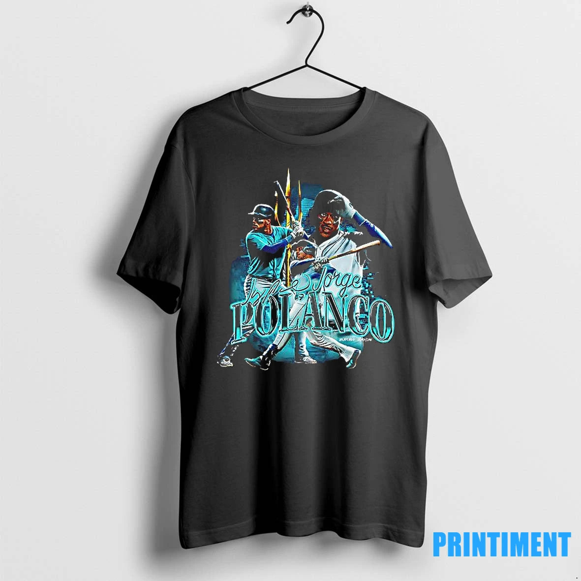 Seattle Mariners Jorge Polanco Trident Graphic Tshirts Sweater