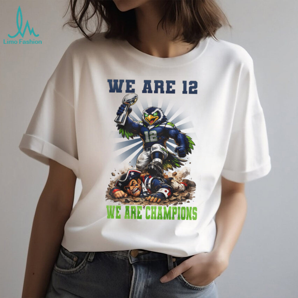 Seattle “We Are 12” 2026 Champions Victory Over Rivals T Shirt