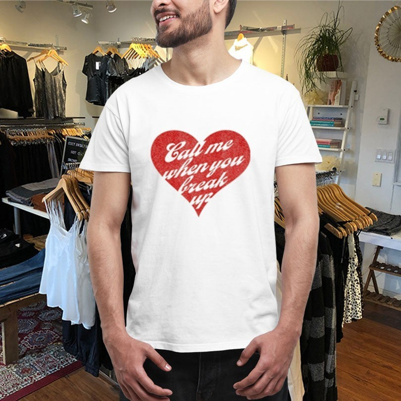 Selena Gomez Call Me When You Break Up Heart Shirts