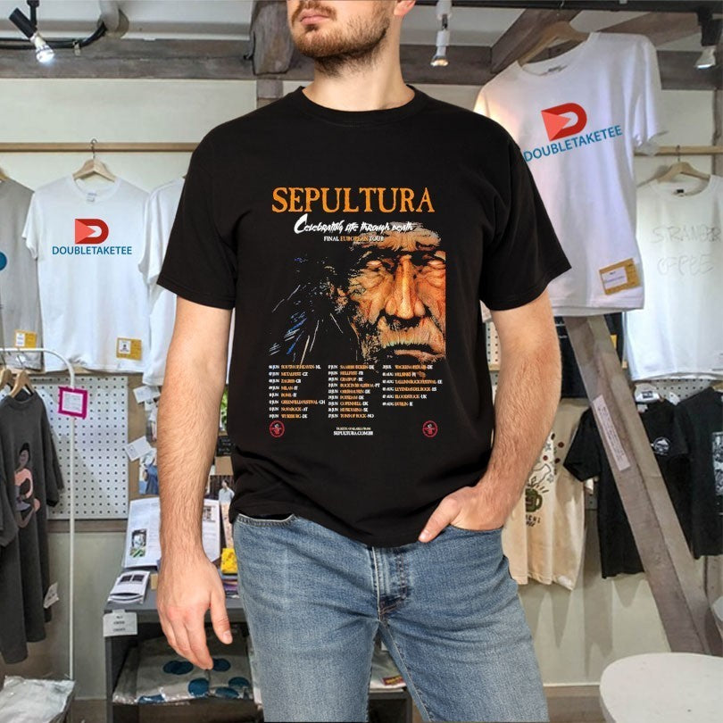 Sepultura Celebrating Life Through Death Final European Tour 2026 Dates Shirts