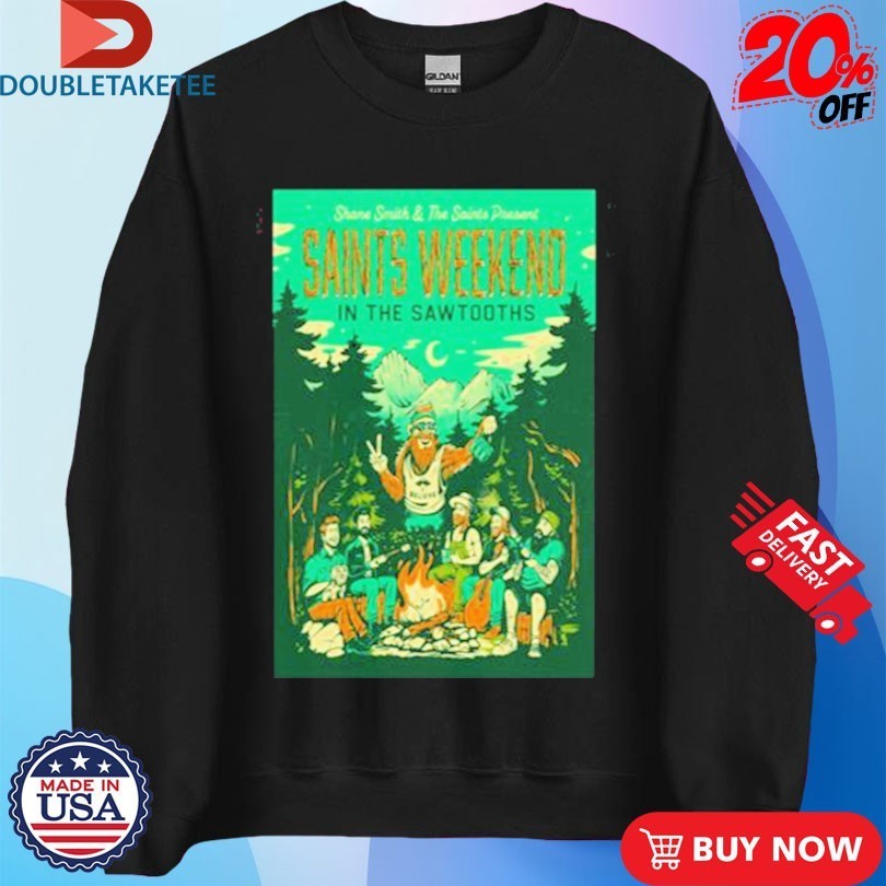 Shane Smith & the Saints Saints Weekend In The Sawtooths 2026 Tour Shirts