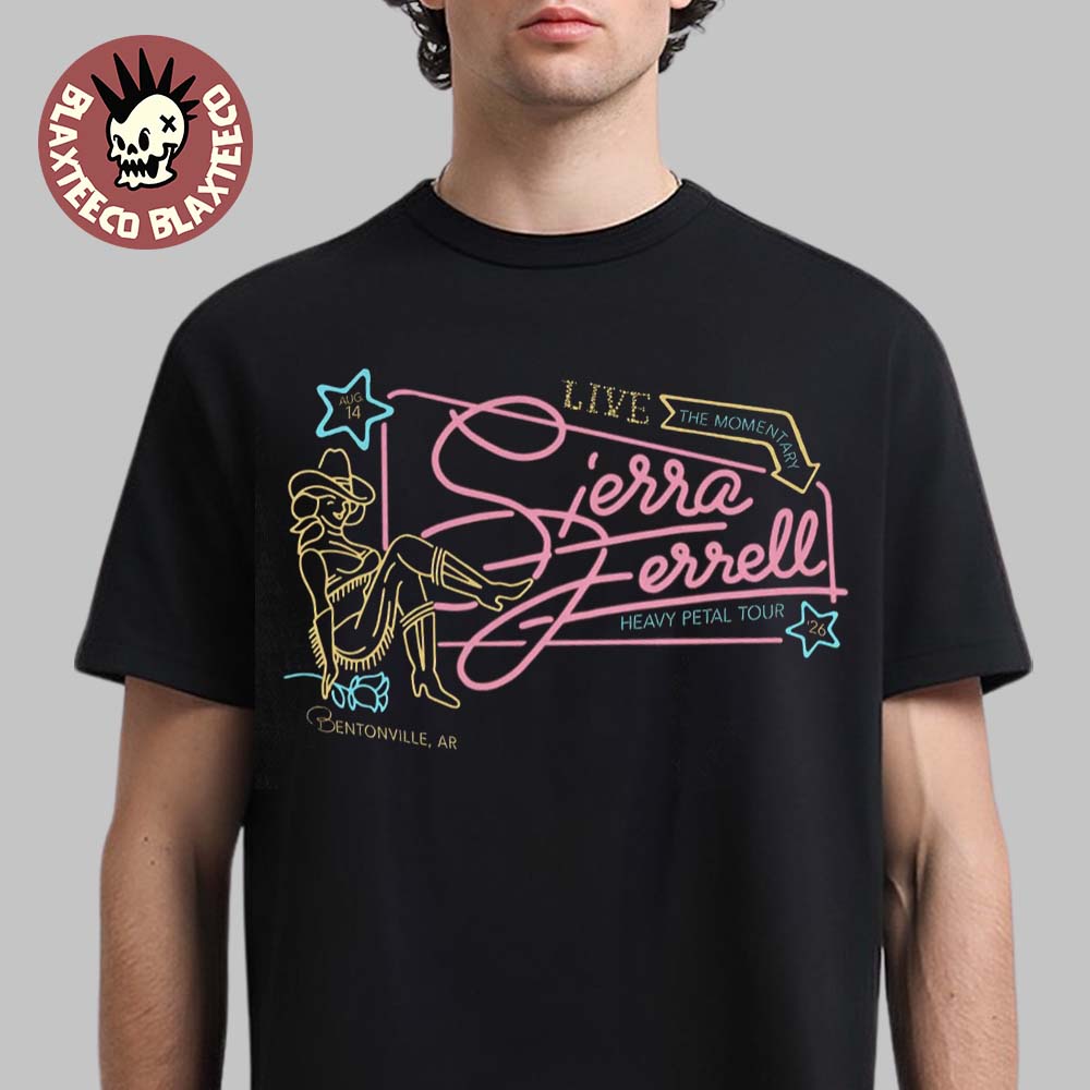 Sierra Ferrell Bentonville AR 2026 Event Tee At The Momentary On August 14 2026 T-Shirt