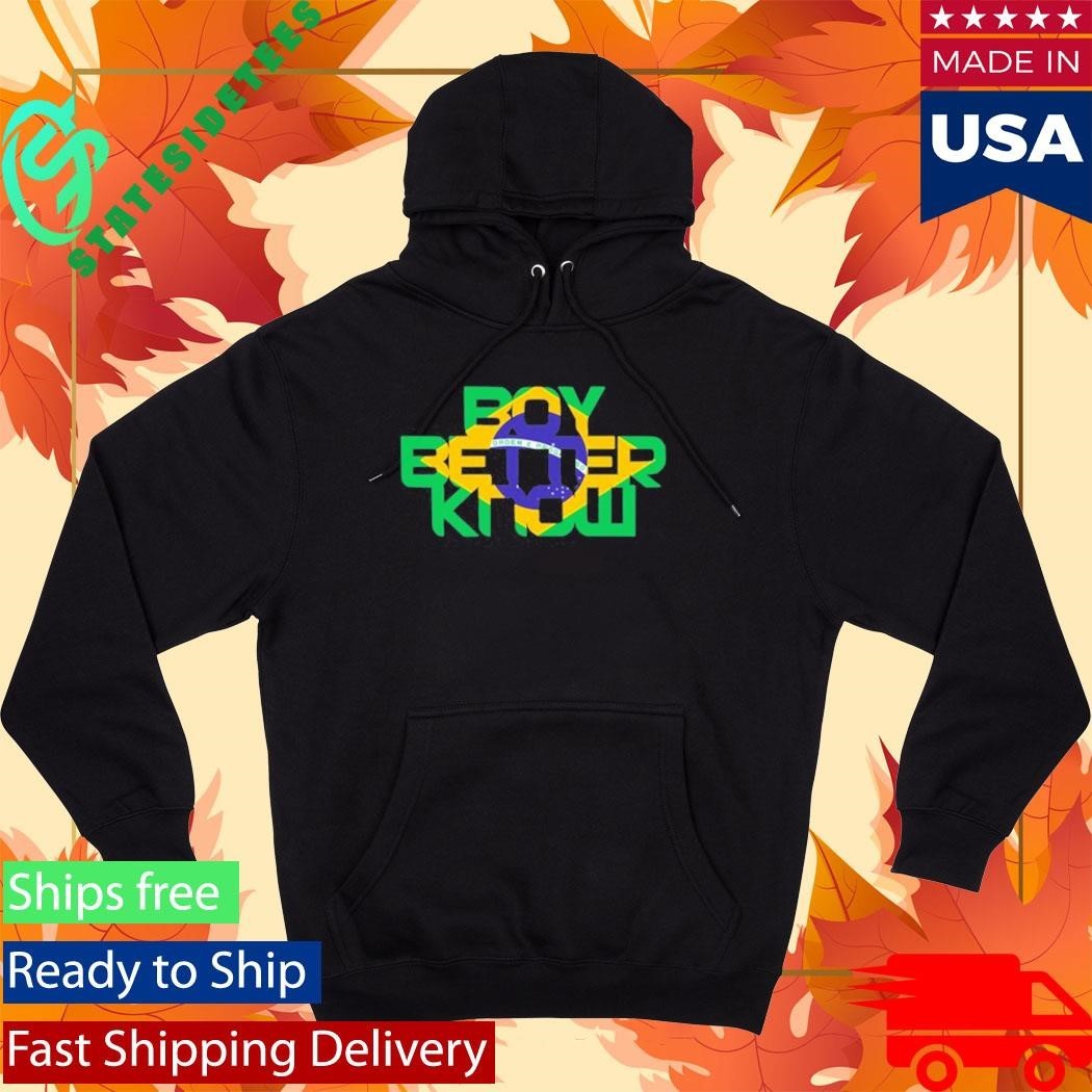 Skepta Boy Better Know Brazil Flag Shirt