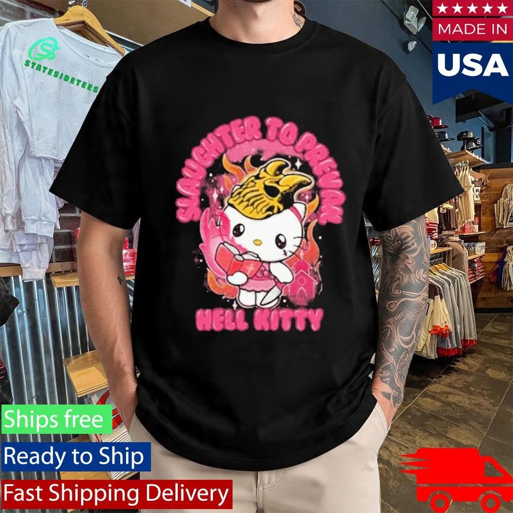 Slaughter To Prevail Hell Kitty Kids Shirt
