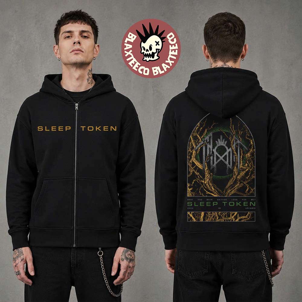 Sleep Token Winter Offering 2026 Collection Twisted Branches Zip Hoodie