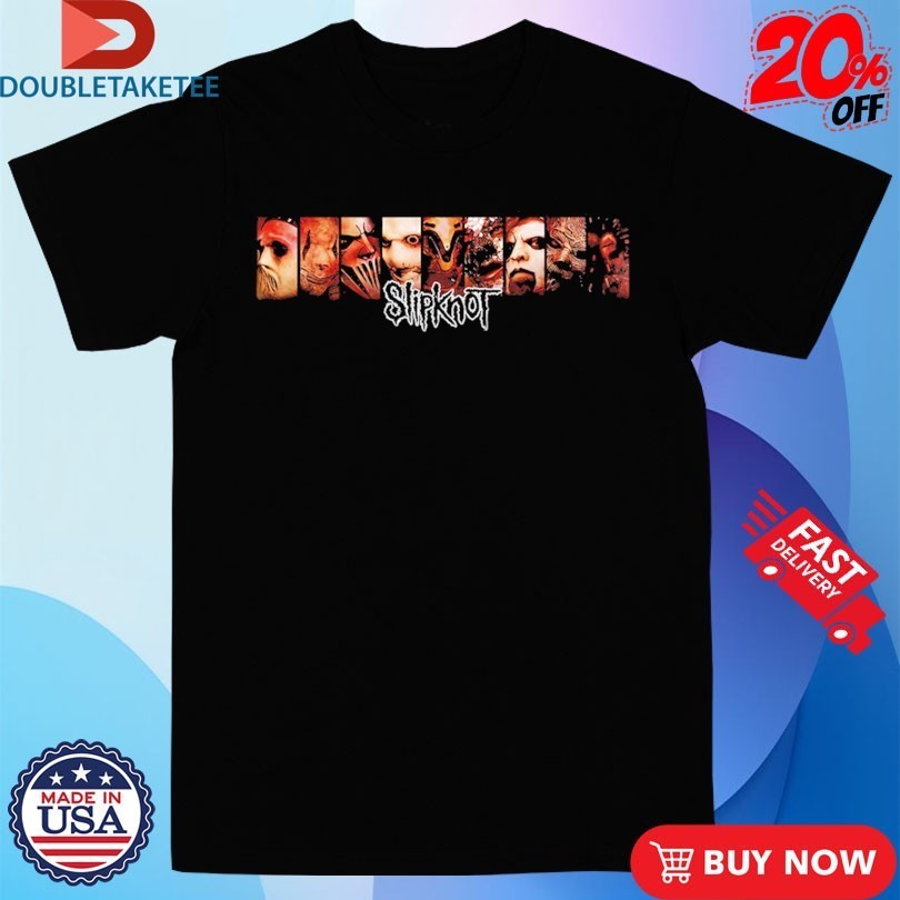Slipknot Masks 2022 Tour Shirts
