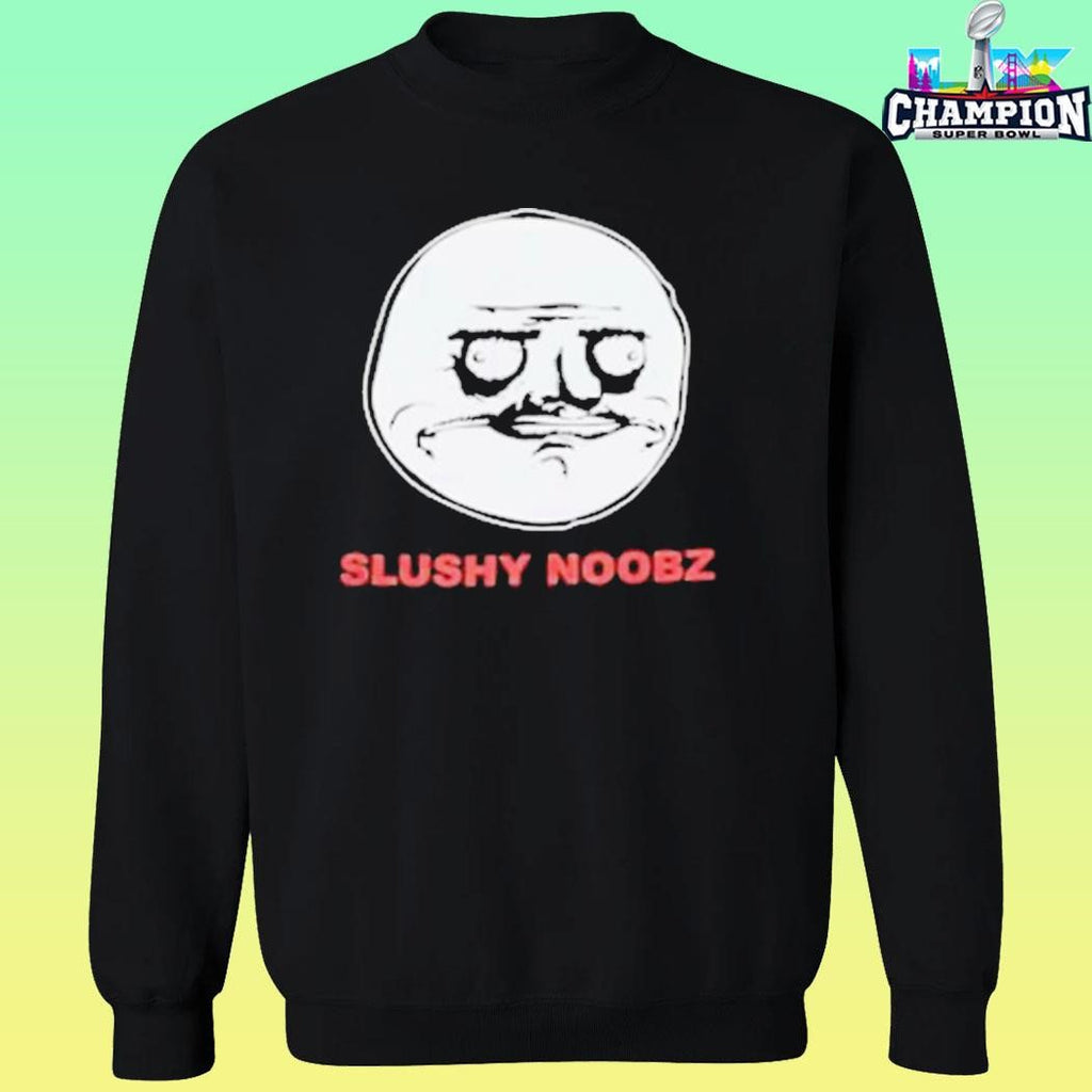 Slushy Noobz Funny Face Shirt