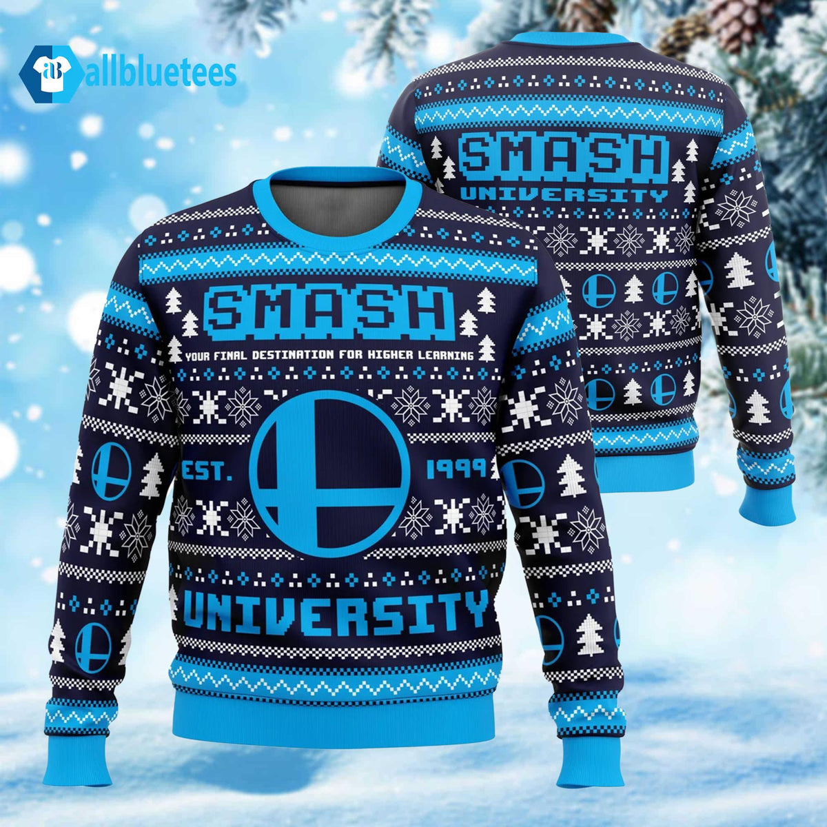 Smash University Super Ugly Christmas Sweater