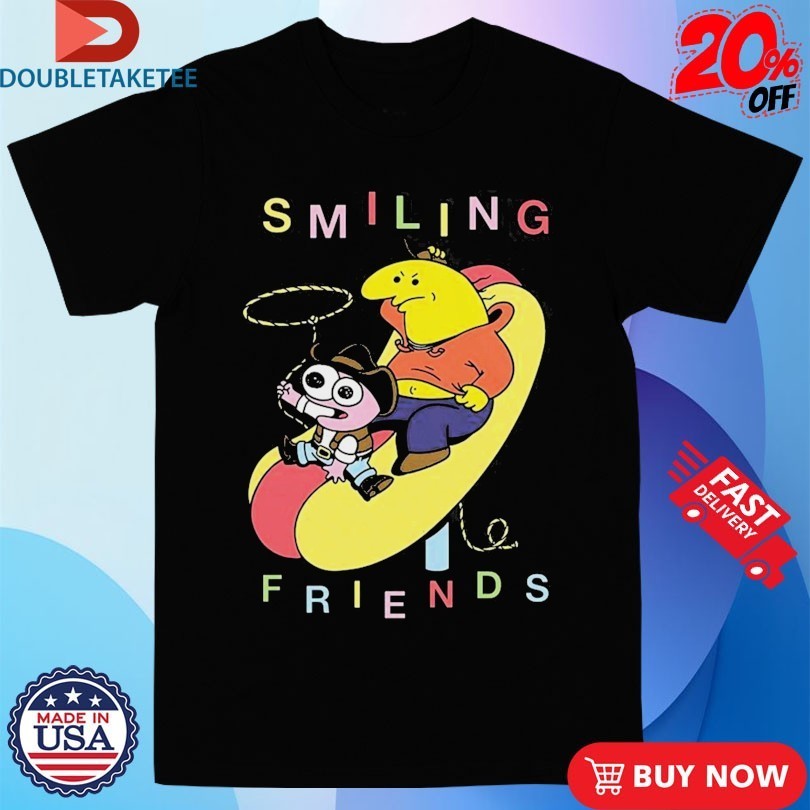 Smiling Friends Rodeo Hot Dog Cowboy Shirts