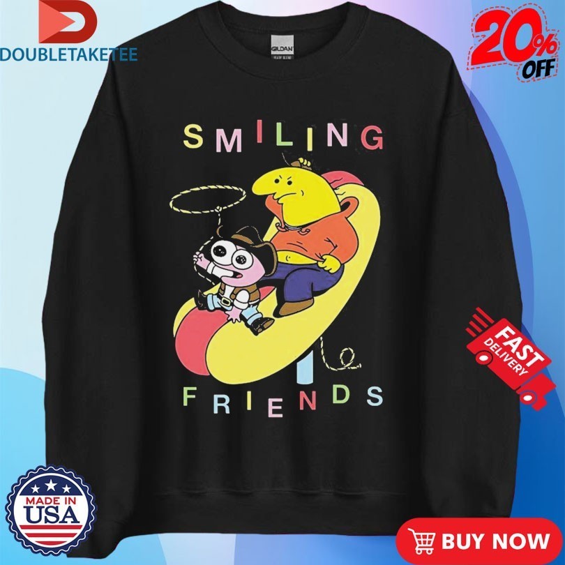 Smiling Friends Rodeo Hot Dog Cowboy Shirts