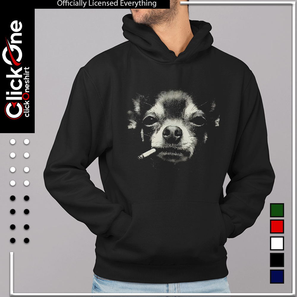 Smoking Chihuahua shirt