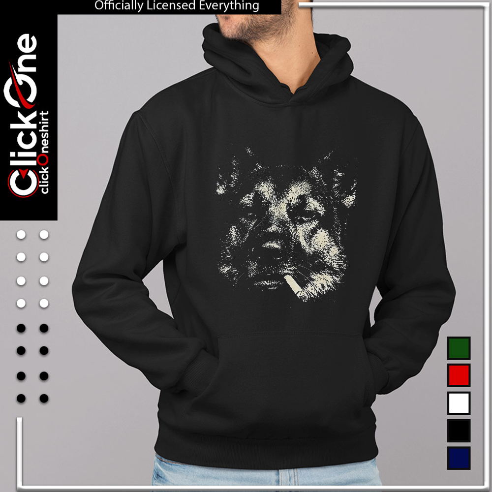 Smoking German Shepherd shirt