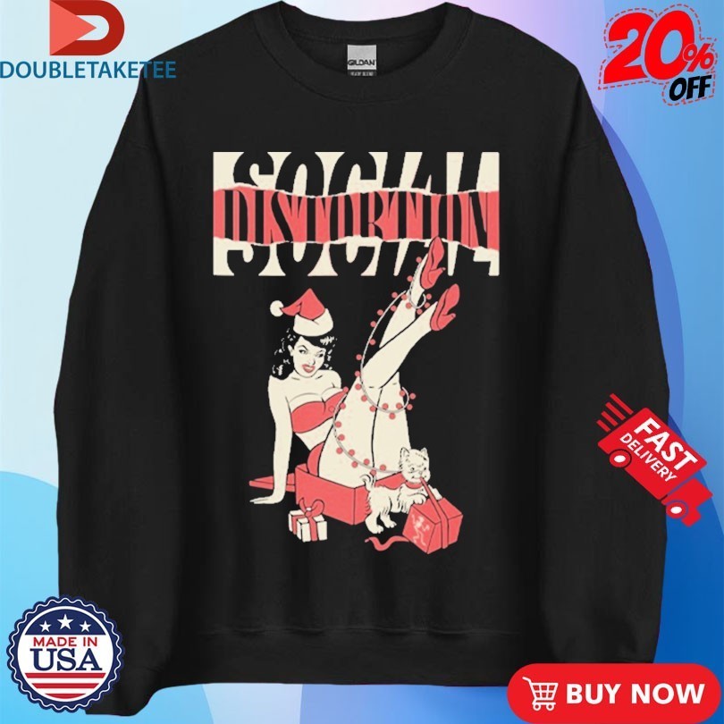 Social Distortion Torn Holiday Christmas Shirts