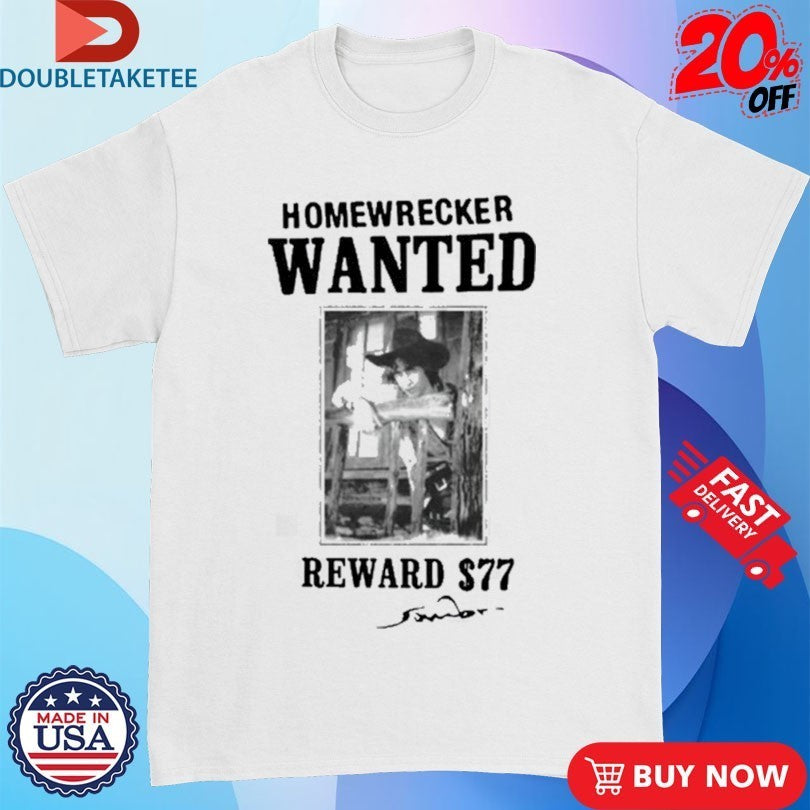 Sombr Homewrecker Wanted Reward T-shirts