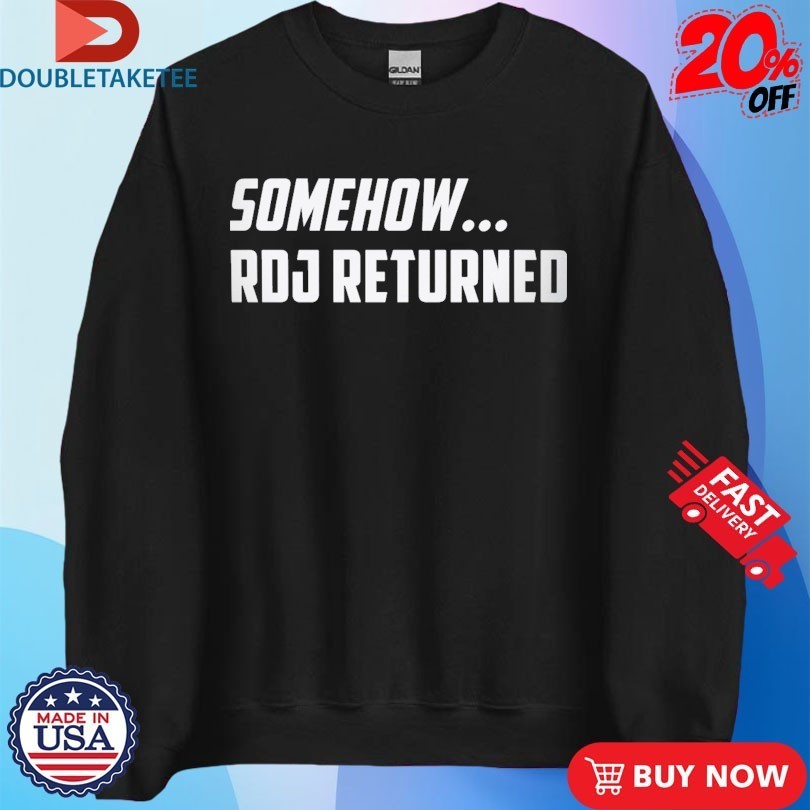 Somehow RDJ Returned Shirts