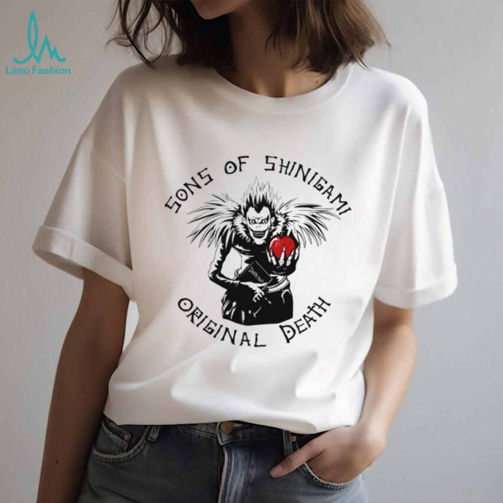 Sons of Shinigami Death Note Ryuk Parody Graphic Tee
