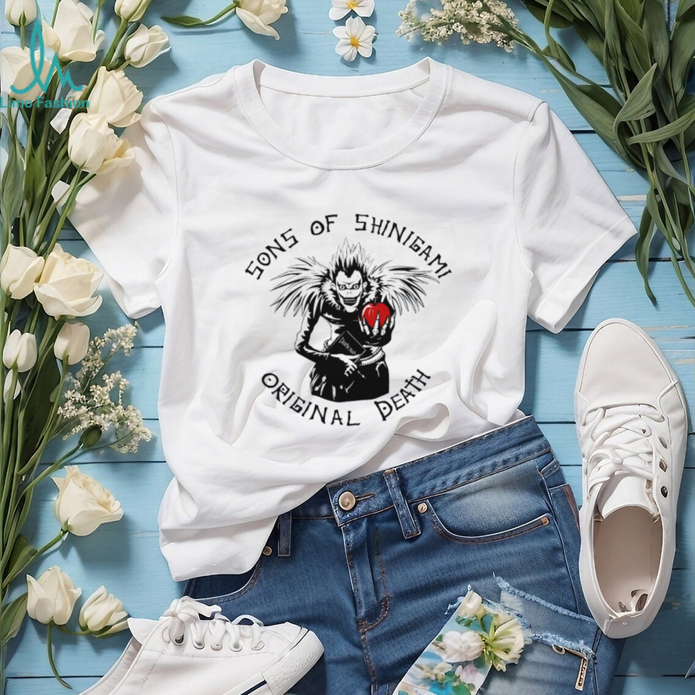 Sons of Shinigami Death Note Ryuk Parody Graphic Tee
