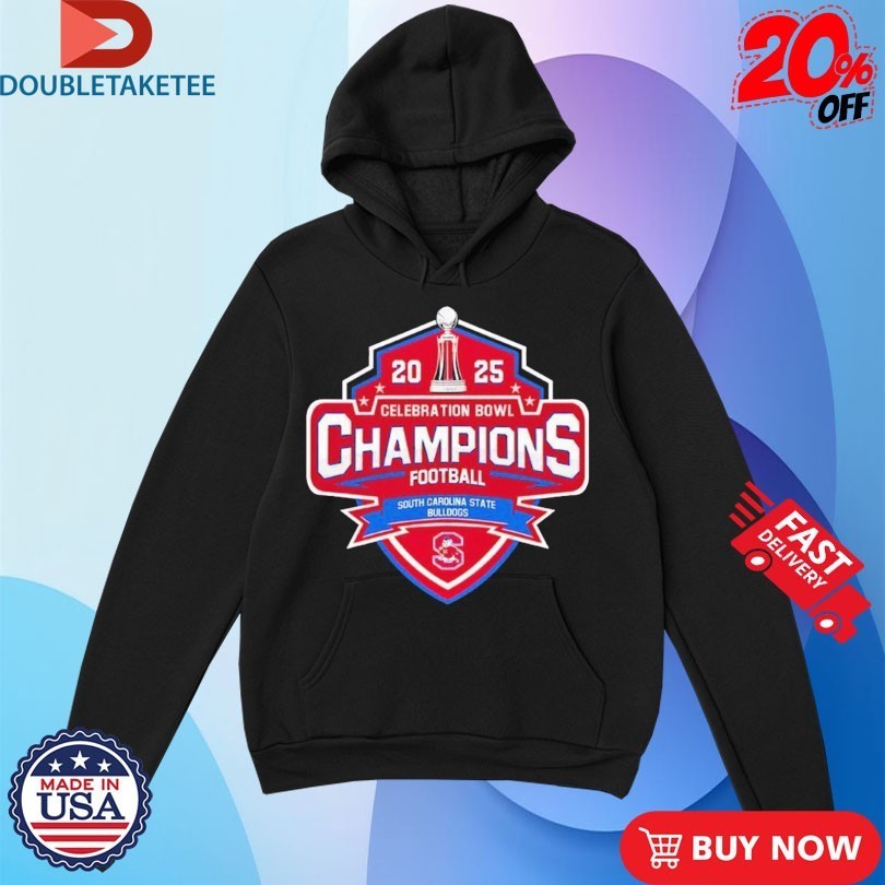 South Carolina State Bulldogs 2025 Celebration Bowl Champions Shirts
