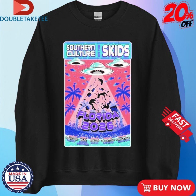 Southern Culture On The Skids Florida 2026 UFO Shirts