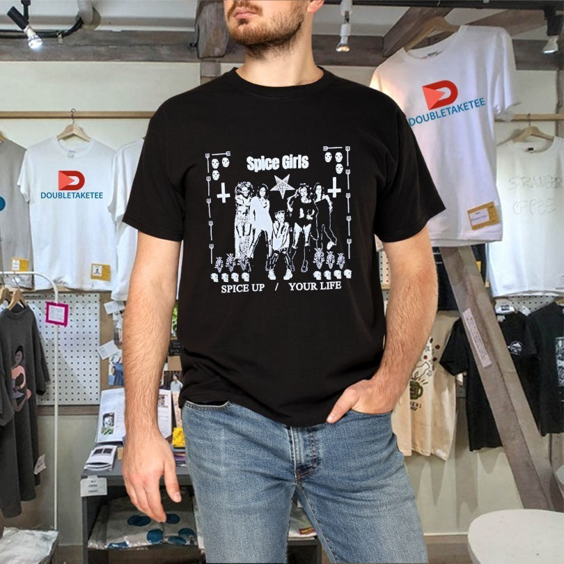 Sp¡ce Girls Spice Up Your Life Choking Victim Punk Shirts