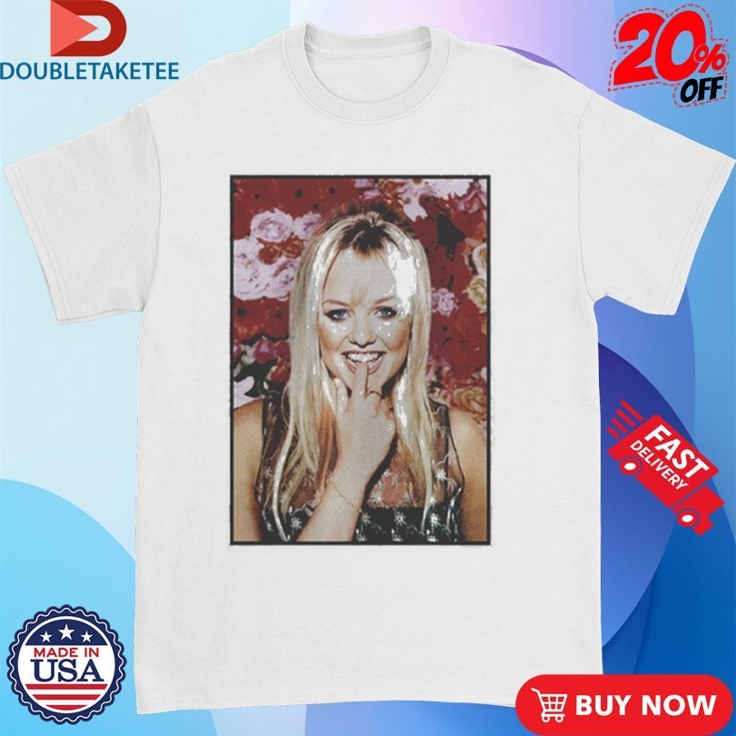 Spice Girls Emma Floral Photo Shirts