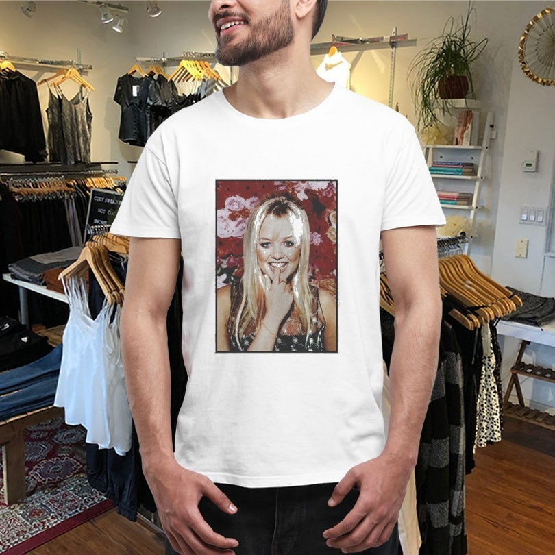 Spice Girls Emma Floral Photo Shirts