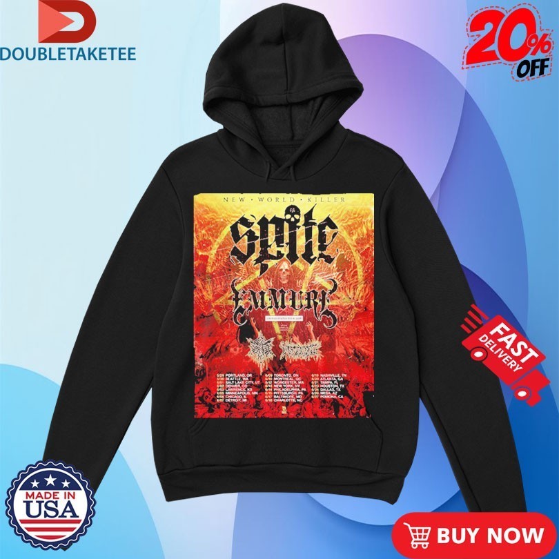 Spite And Emmure United States Tour 2026 New World Killer Schedule Tour Dates Shirts
