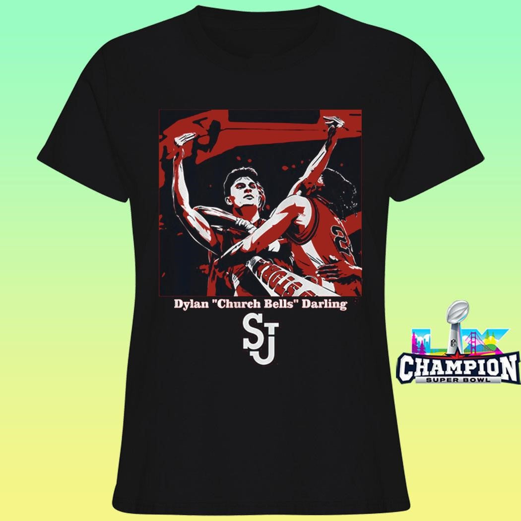 St John’s Basketball Dylan Church Bells Darling Shirt